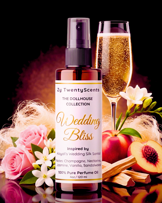 WEDDING BLISS: Pure Perfume Oil (Inspired by Wedding Silk Santal)