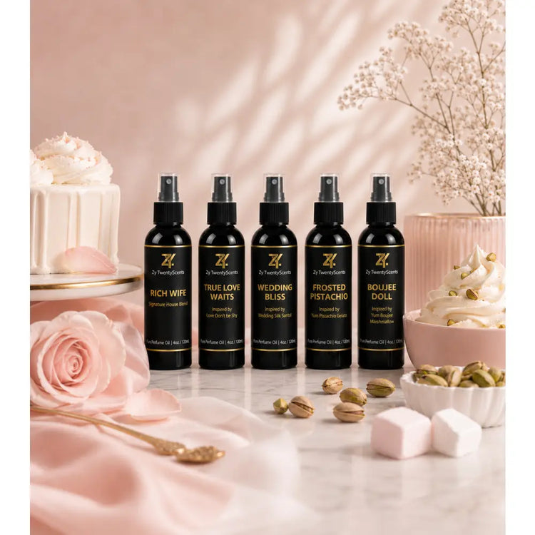 Gourmand Perfume Oils - Zy TwentyScents