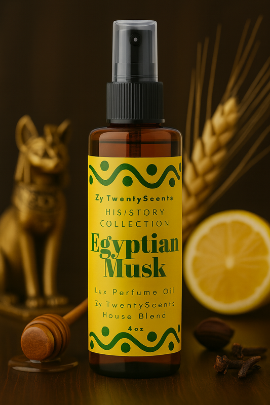 EGYPTIAN MUSK Blend (U): Pure Perfume Oils | Fragrance Oils | Body Oils | by Zy TwentyScents
