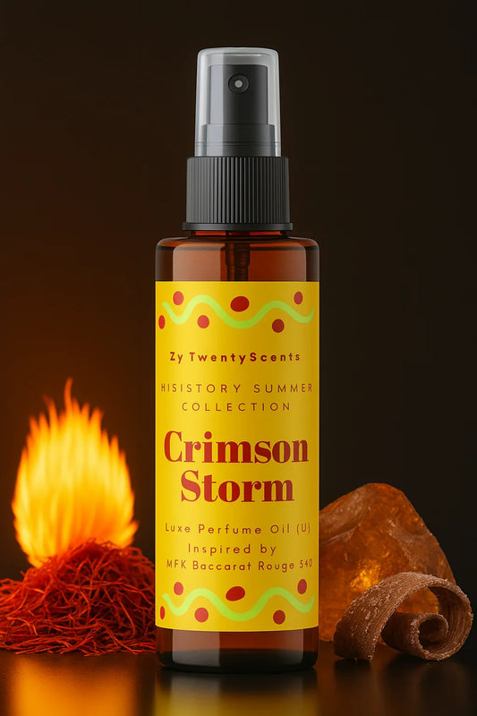 Crimson Storm (U) Compare to MFK Baccarat Rouge 540 (*Type) - Zy TwentyScents