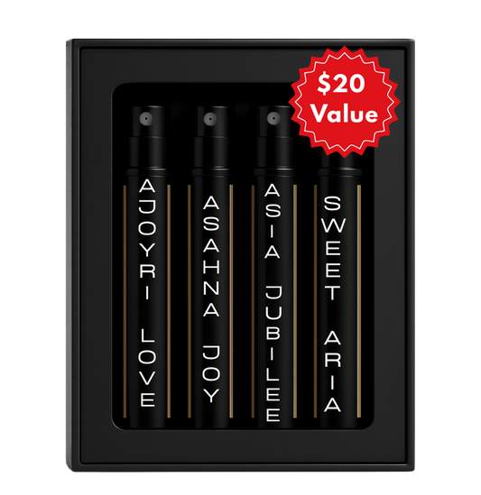 HerSTORY COLLECTION DISCOVERY SET (W): 5 ML Pure Perfume Oils | Fragrance Oils |by Zy TwentyScents