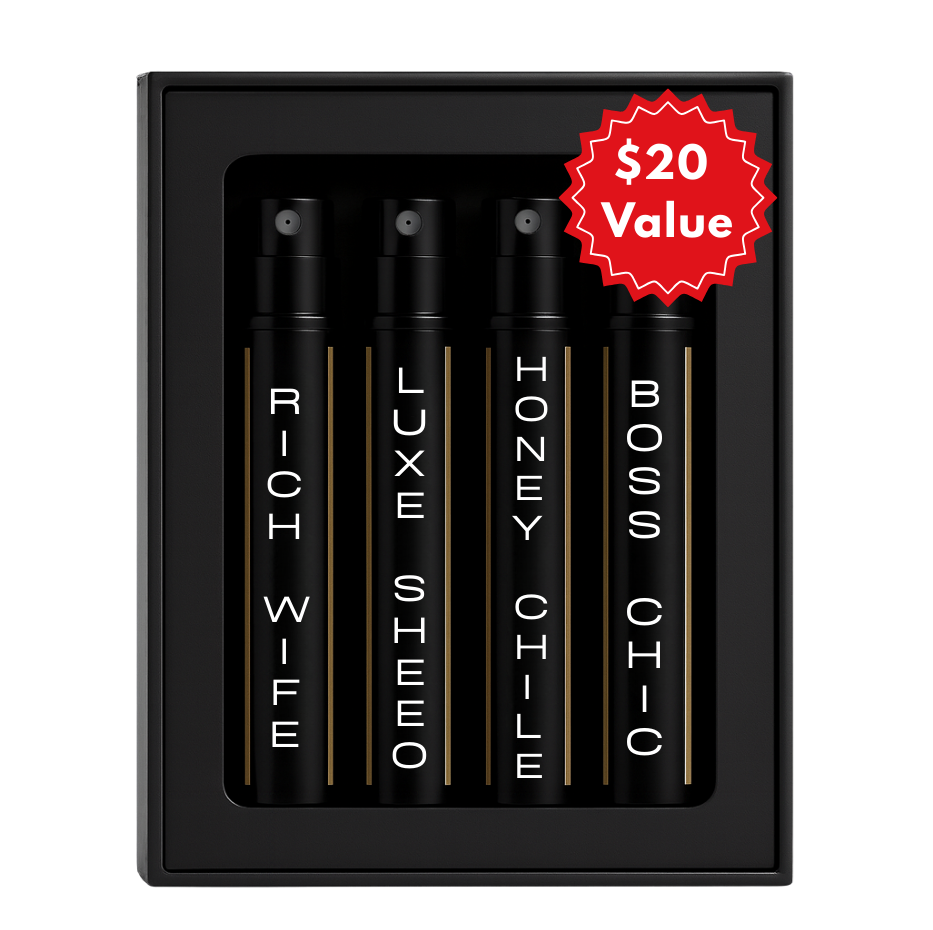 RICH GIRL COLLECTION DISCOVERY SET (W): 5 ML Pure Perfume Oils | Fragrance Oils | by Zy TwentyScents