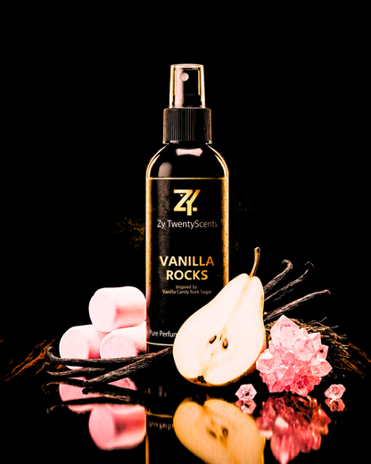 VANILLA ROCKS: Pure Perfume Oil (Inspired by Vanilla Candy Rock Sugar)