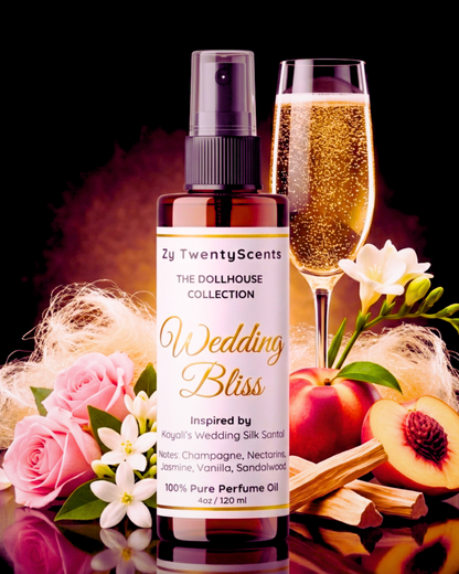 WEDDING BLISS: Pure Perfume Oil (Inspired by Wedding Silk Santal)