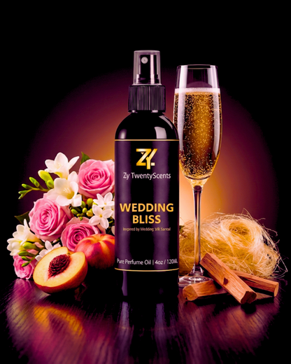 WEDDING BLISS: Pure Perfume Oil (Inspired by Wedding Silk Santal)