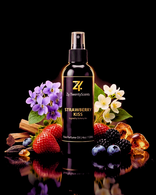 STRAWBERRY KISS: Pure Perfume Oil (Inspired by Burberry Her)