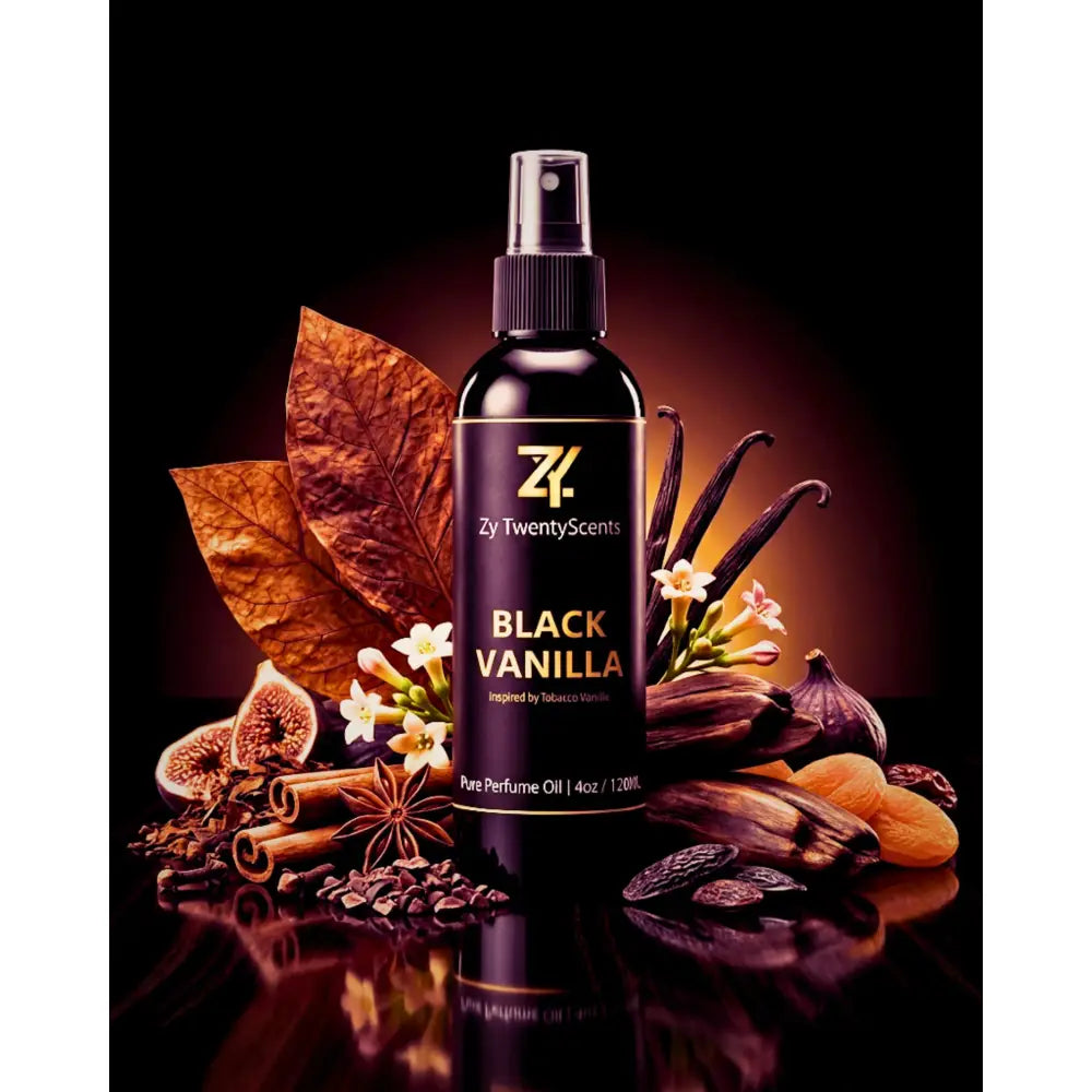 Black Vanilla Tobacco Vanille Type Perfume Oil