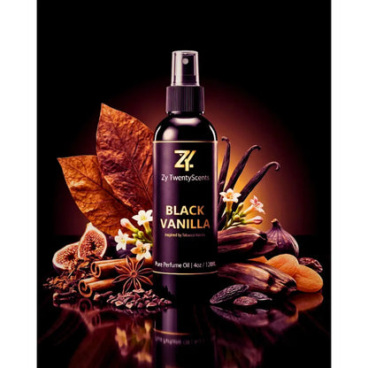 Black Vanilla Tobacco Vanille Type Perfume Oil