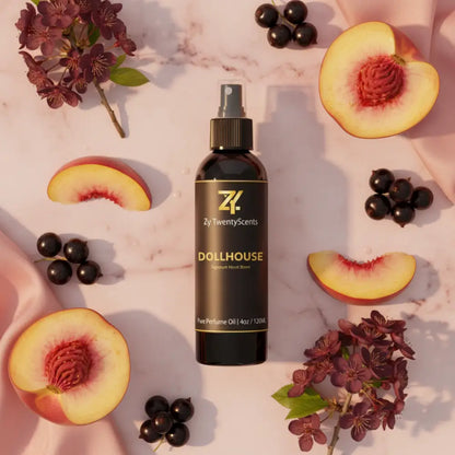 Dollhouse Warm Peach and Blackcurrant Perfume Oil