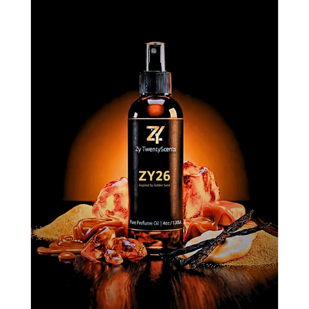 Golden Sand Perfume Oil with Amber Florals and Oud