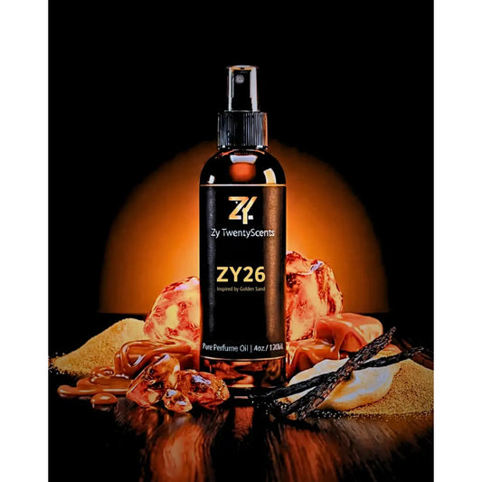 Golden Sand Perfume Oil with Amber Florals and Oud