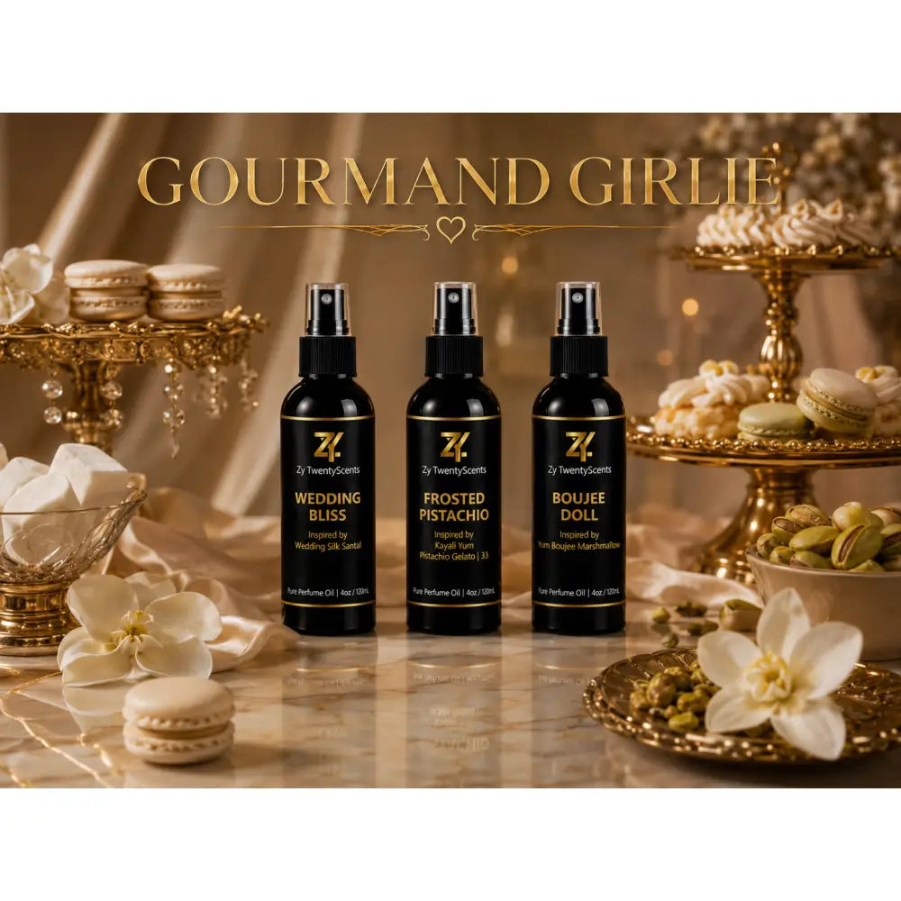 Gourmand Girlie Perfume Oil Bundle – 3 x 4oz