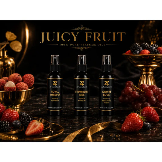 Juicy Fruit Perfume Oil Bundle – 3 x 2oz
