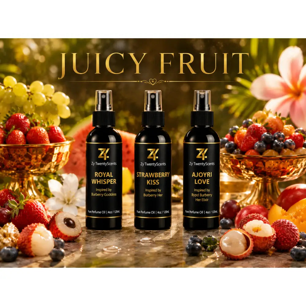 Juicy Fruit Perfume Oil Bundle – 3 x 4oz
