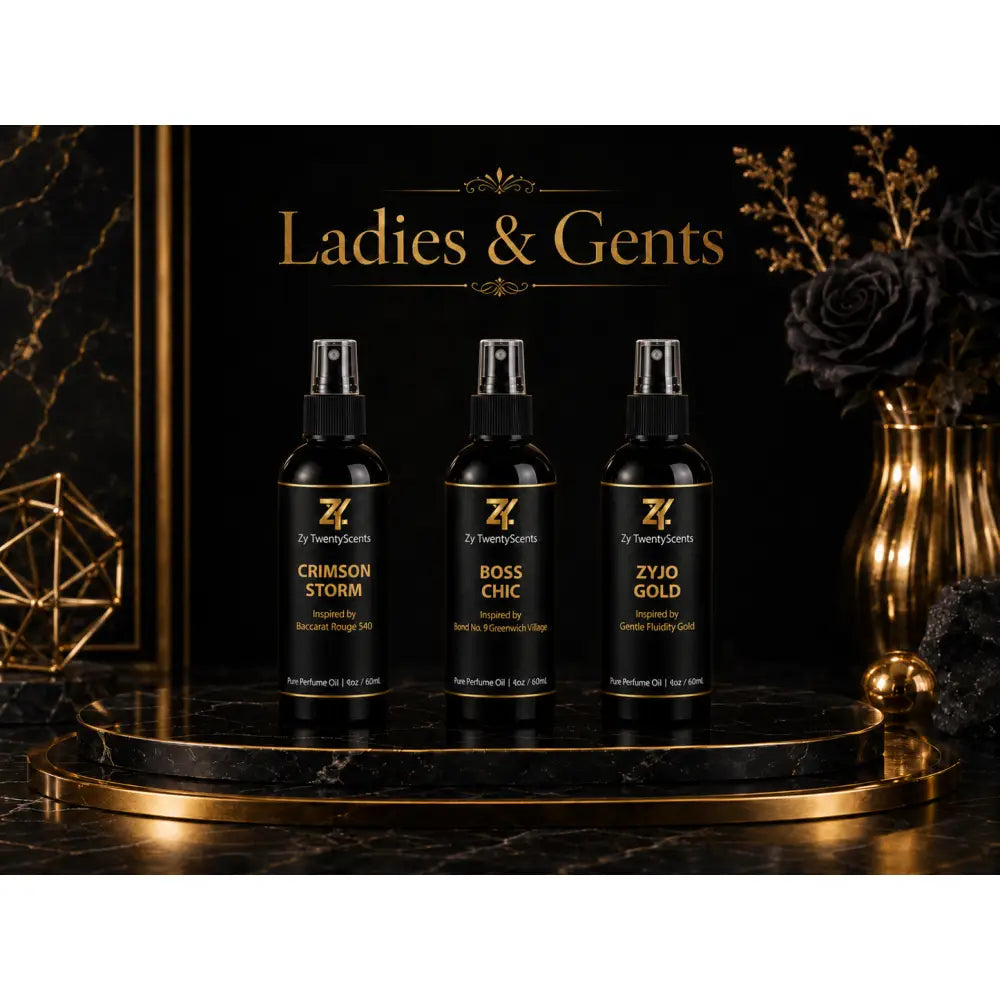 Ladies & Gents Perfume Oil Bundle – 3 x 2oz
