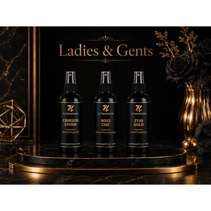 Ladies & Gents Perfume Oil Bundle – 3 x 2oz