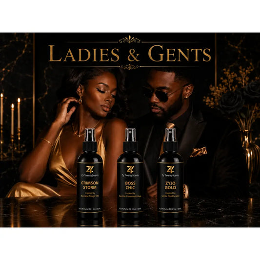 Ladies & Gents Perfume Oil Bundle – 3 x 2oz