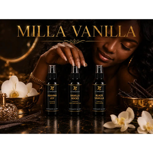 Milla Vanilla Perfume Oil Bundle – 3 x 2oz