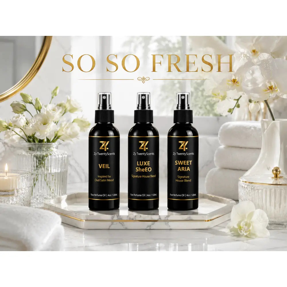 So Fresh Perfume Oil Bundle – 3 x 4oz