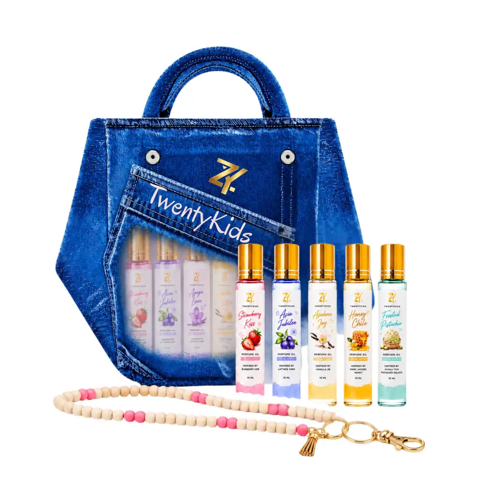 TwentyKids Denim Style Luxury Fragrance Gift Bag