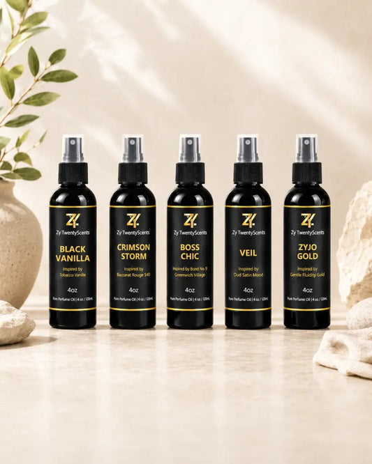 Unisex Perfume Oil Bundle 4oz