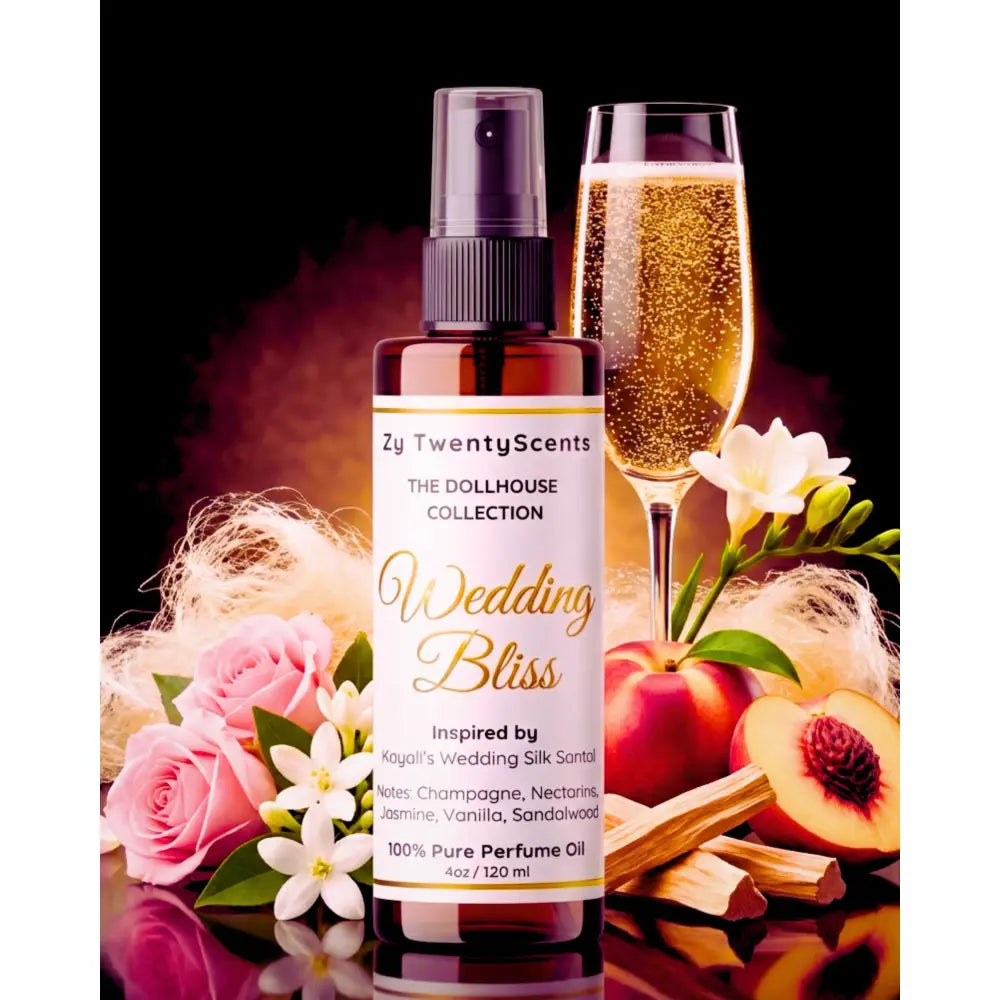 Wedding Bliss Champagne Silk Santal Perfume Oil